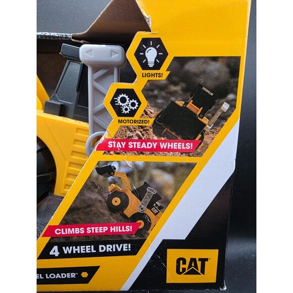 CAT Unstoppable Movers Wheel Loader Toy For Kids - Picture 3 of 6